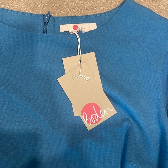 NWT Boden Jessica Midi Knit Pencil Dress with Tie Waist - Picture 2 of 4